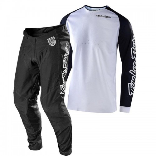CONJUNTO TROY LEE DESIGNS 2021 SE PRO SOLO - BRANCO